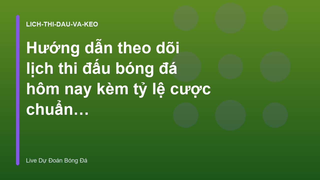 Read more about the article Hướng dẫn theo dõi lịch thi đấu bóng đá hôm nay kèm tỷ lệ cược chuẩn – Live Dự Đoán Bóng Đá